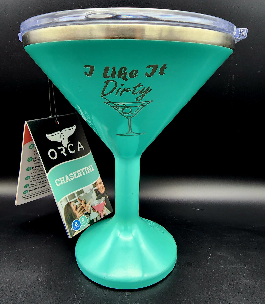 ORCA Coolers Martini 8oz Stainless Drink Chasertini Like Yeti Pair